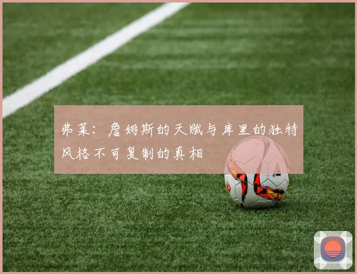 弗莱：詹姆斯的天赋与库里的独特风格不可复制的真相
